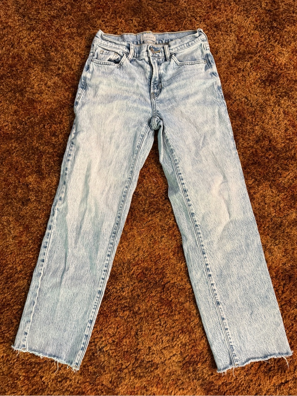 PacSun Light Blue Straight Leg Women's Jeans